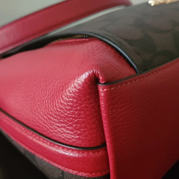 Coach Marlon Hobo In Signature Canvas - Picture 10 of 16